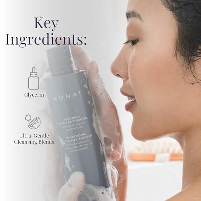 MONAT Soothing Micellar Shampoo - High-Performance Hair Shampoo Promises a Gentle, Refreshing Cleanse. Friendly to Scalp - Net Wt. 237 ml / 8 fl. oz. - Image 5