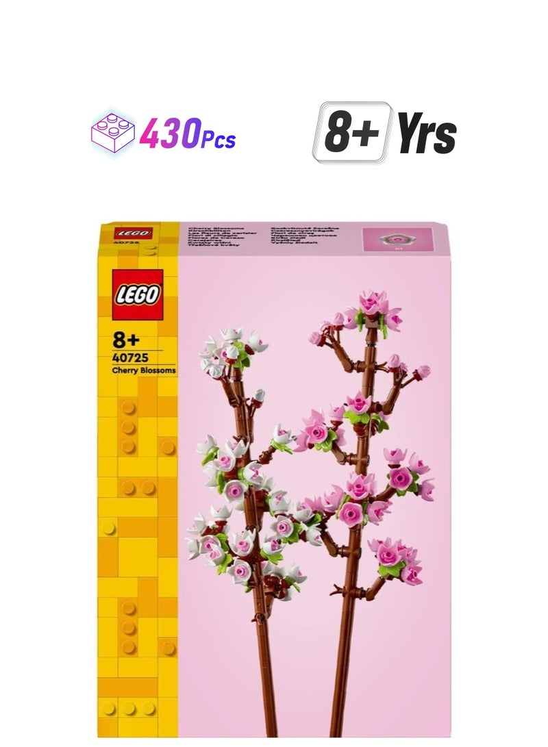 LEGO LEGO Cherry Blossoms Artificial Faux Flowers Set 40725 - Image 1