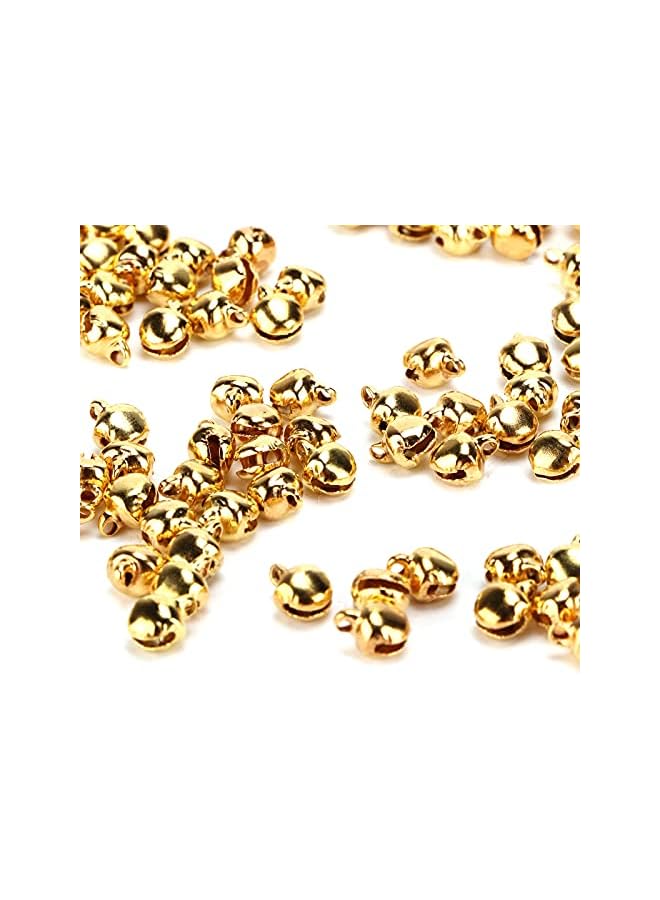 The Bros Tiny Bells, Long‑lasting Shiny Mini Bells for Festival Decoration (Gold) - Image 4