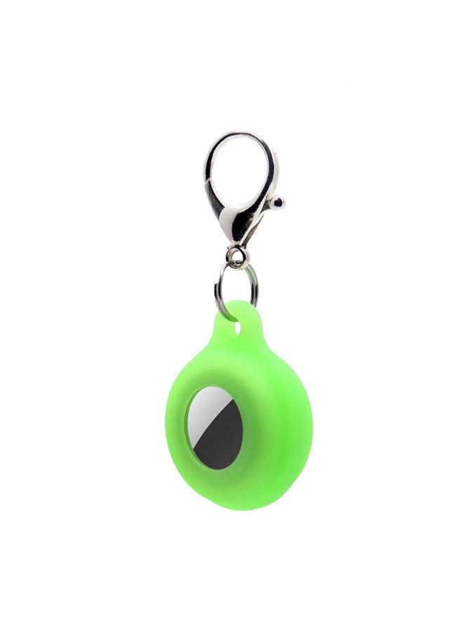 Generic - Product For Airtag For Apple Pet Tracker Case For Apple Airtag Tracker Case Night Light-Color:Fluorescent Blue-Applicable Models:airtag - Image 1