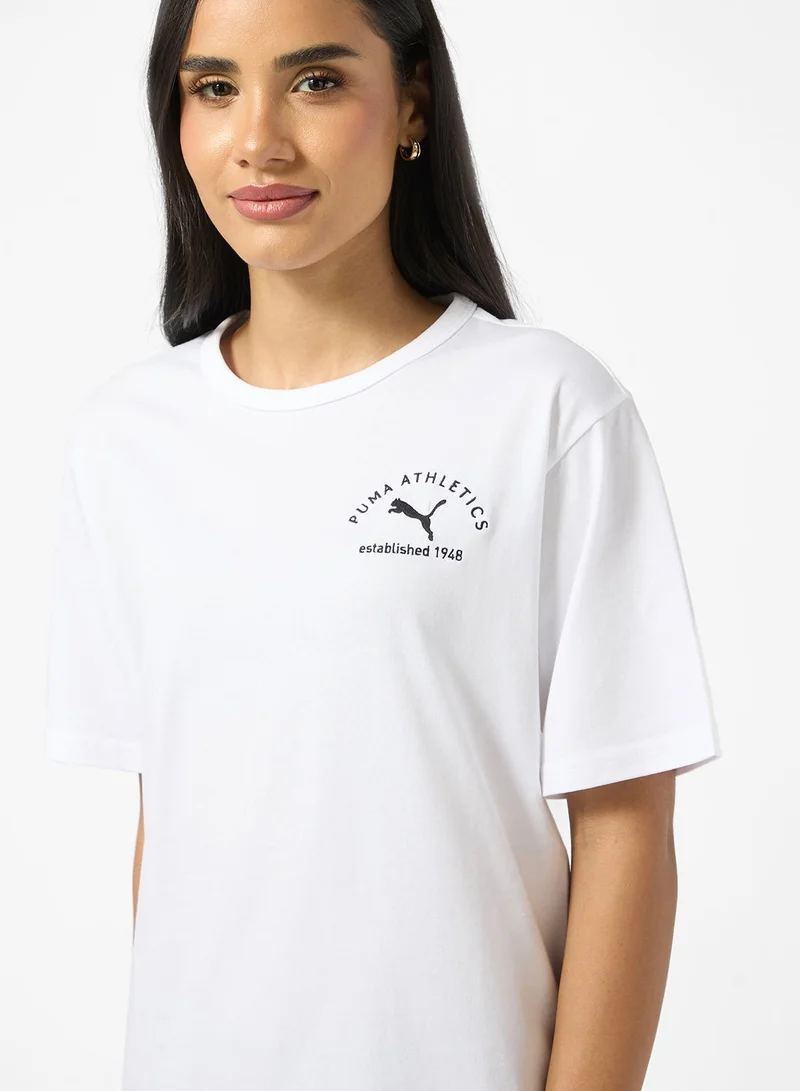PUMA Class Relaxed Logo T-Shirt