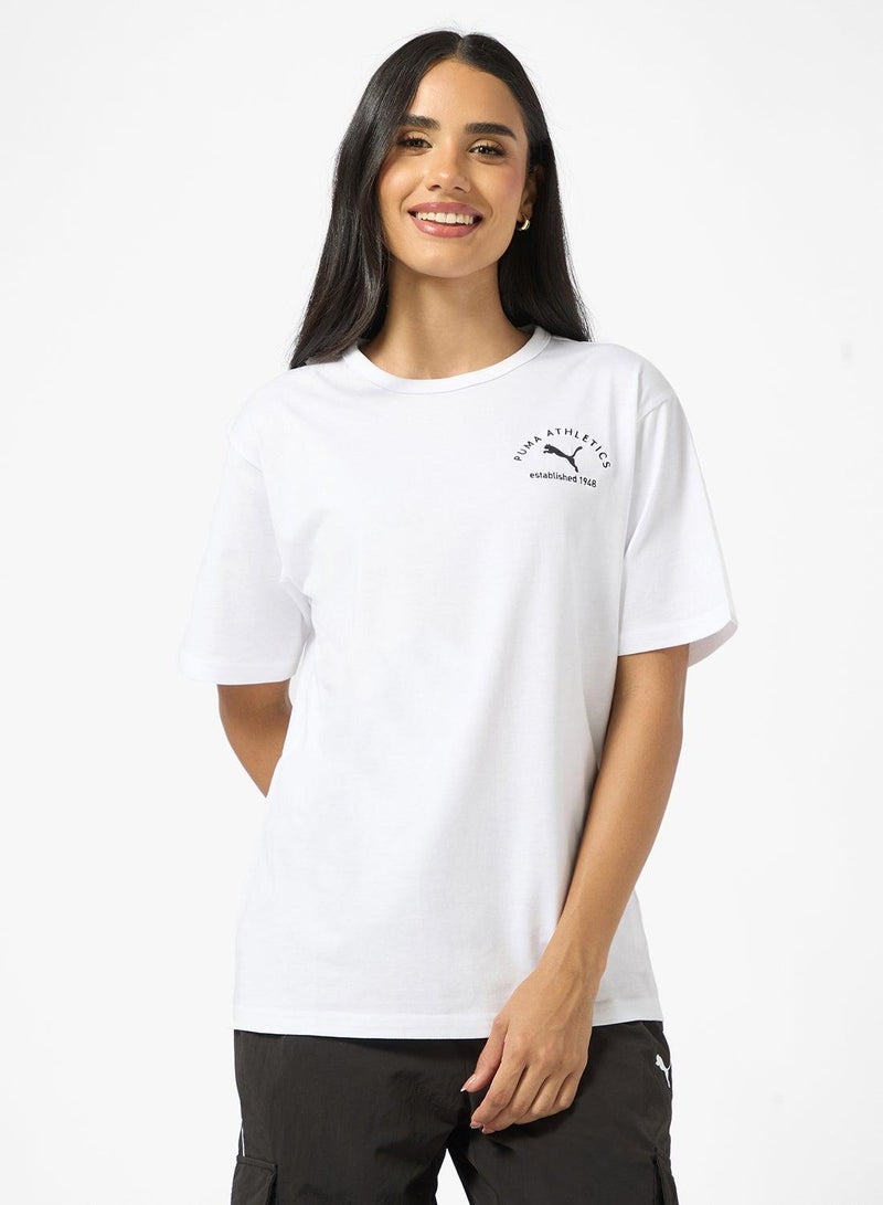 بوما تيشيرت لوجو كلاس ريلاكسد - Image 1