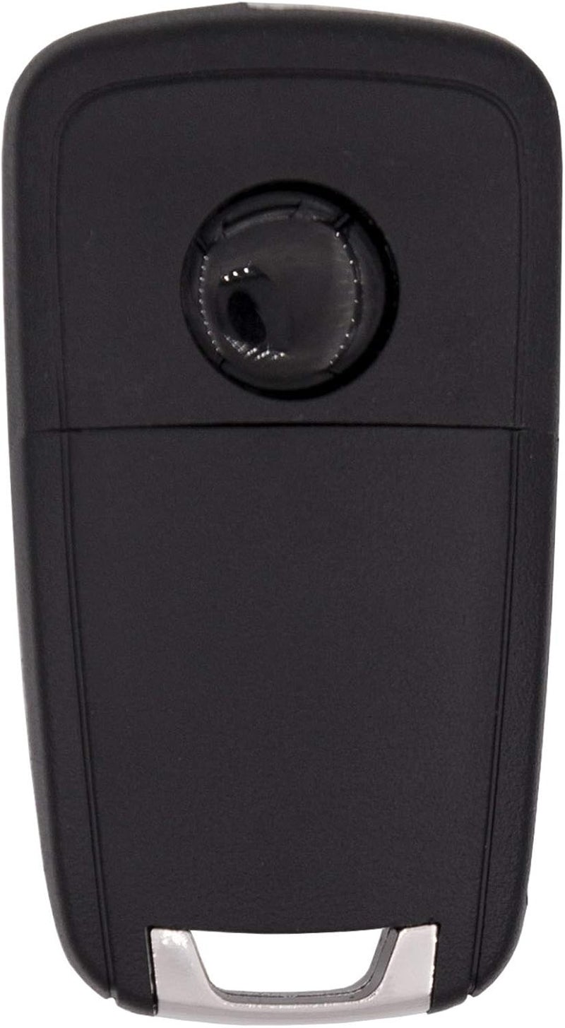 Keyless2Go Replacement 4 Button Flip Car Key Fob (2 Pack) - Image 3
