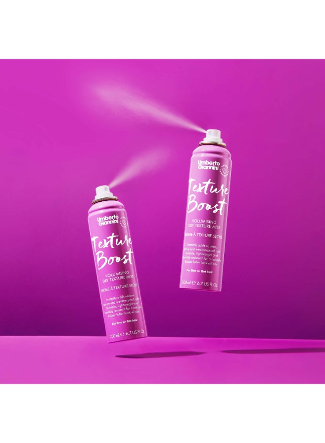 Umberto Giannini Lightweight Texture Boost Spray for Volume & Fullness - Adds Gritty Texture & Lift to All Hair Types, Creates a Fuller Look (200 ml) - Image 2