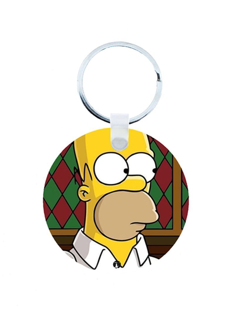 RKN Simpsons Wooden Keychain
