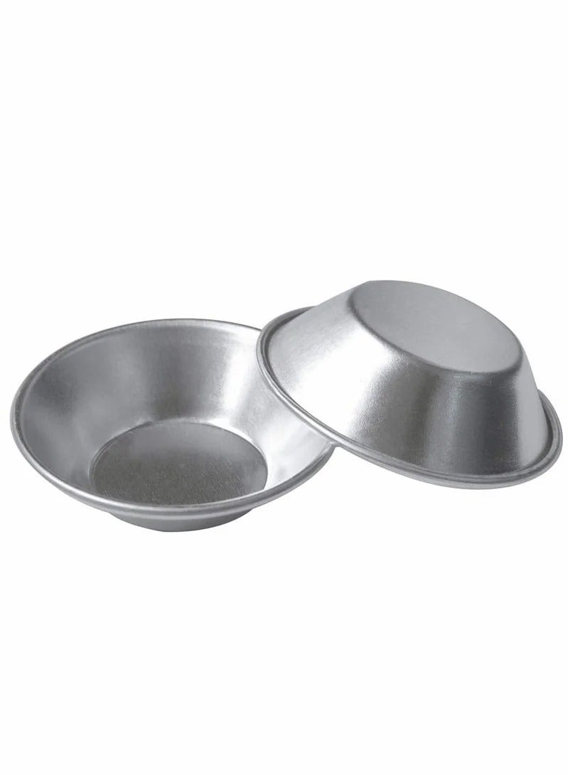 ميكسد 25 علبة قوالب تارت البيض الفطائر الصغيرة تارت الحلويات مقلاة القصدير بوتو كأس الخبز الغذاء الكعك الكعك الكعكة قوالب أدوات الخبز ، الجولة يمكن احياؤها غير عصا - Image 2