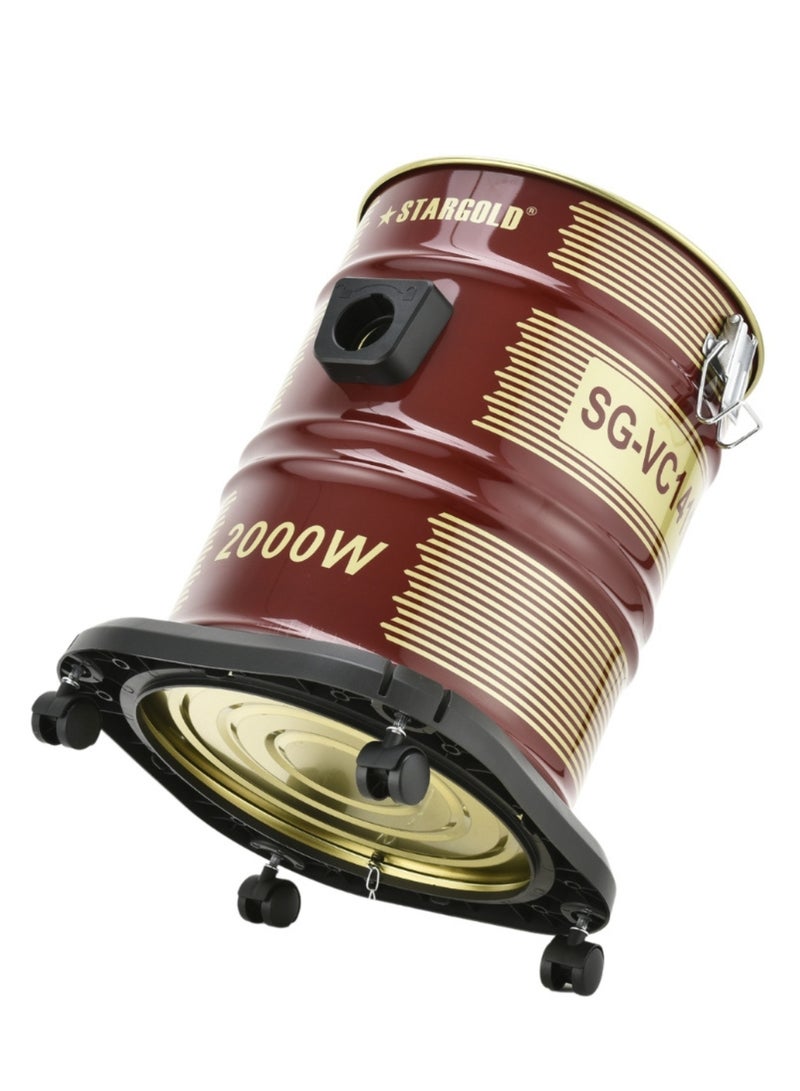 Stargold Dry Vacuum Cleaner 22L 2000W With Telescopic Tube 1.5M Cable - Image 4