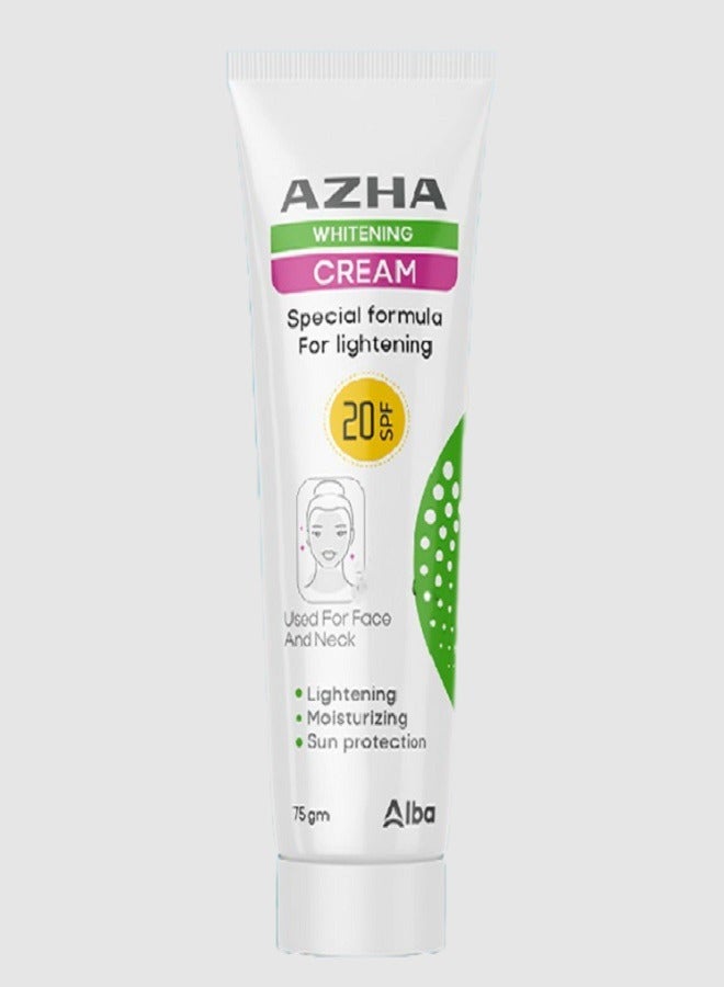 AZHA Whitening Cream For Face & Neck 75g - Image 1
