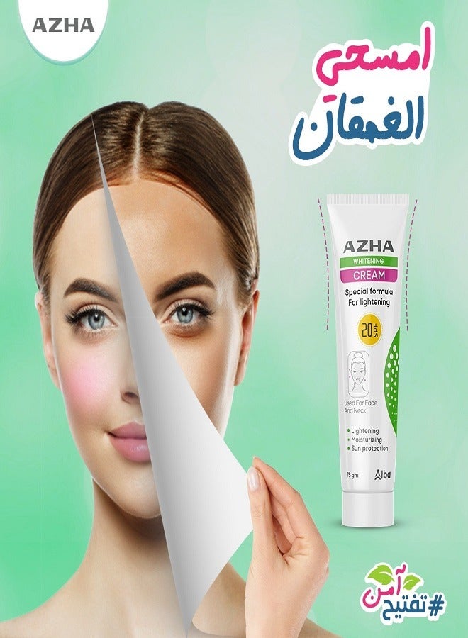 AZHA Whitening Cream For Face & Neck 75g - Image 5