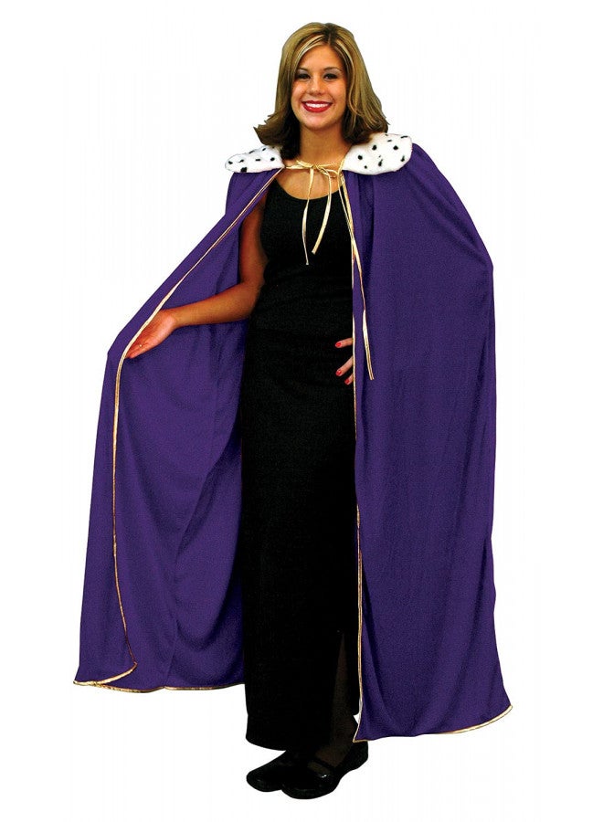 Beistle Adult King/Queen Robe (purple) Party Accessory (1 count) (1/Pkg) - Image 4