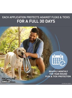 Frontline Shield Flea & Tick Treatment For XLarge Dogs 81120 Lbs. Count Of 3  - Image 5
