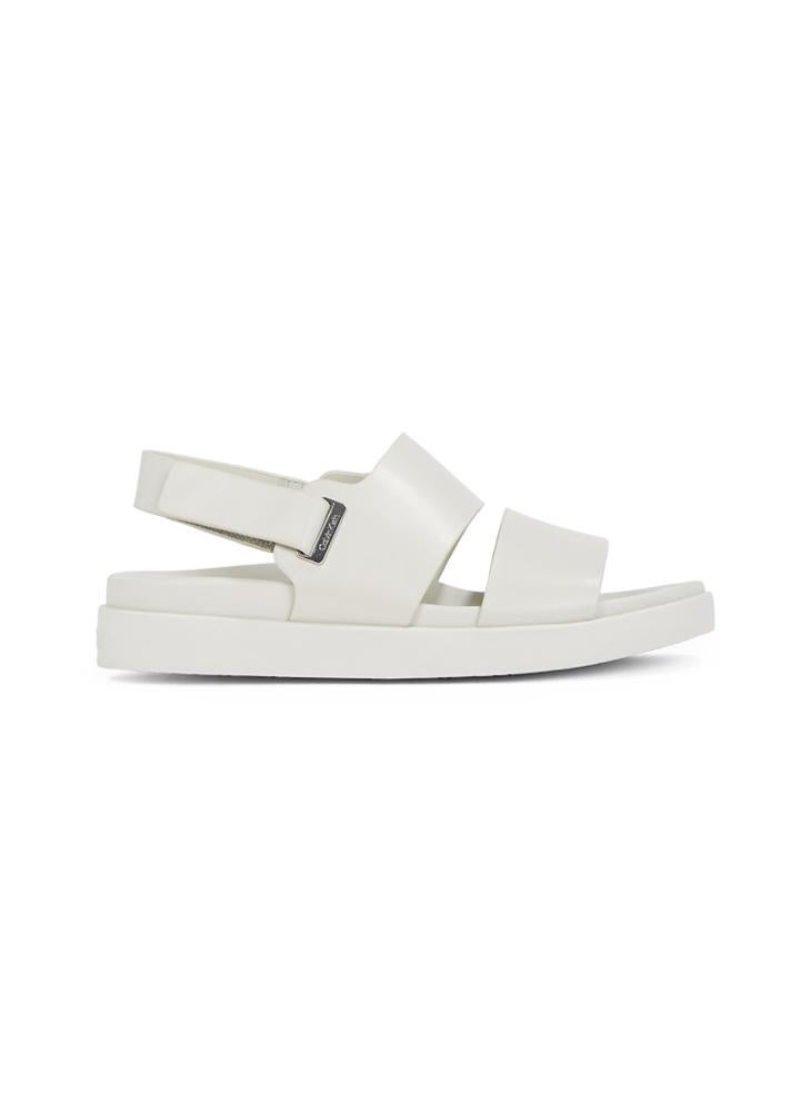 CALVIN KLEIN ADJUSTABLE LEATHER SANDALS  - Image 1