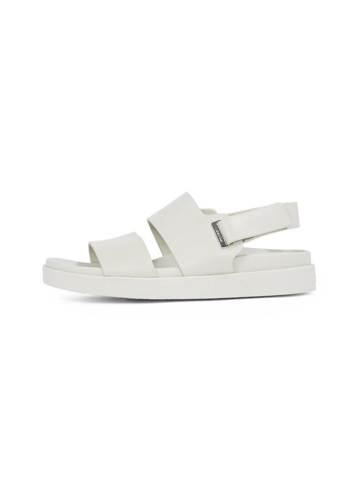 CALVIN KLEIN ADJUSTABLE LEATHER SANDALS  - Image 2