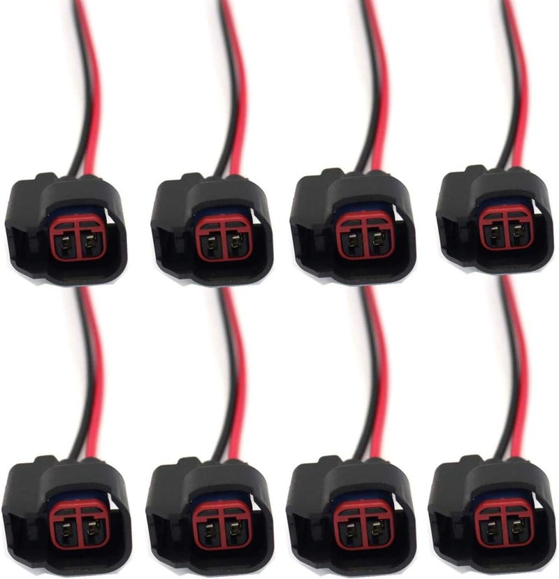 FainWan 8pcs Fuel Injector Connector Set - Image 1
