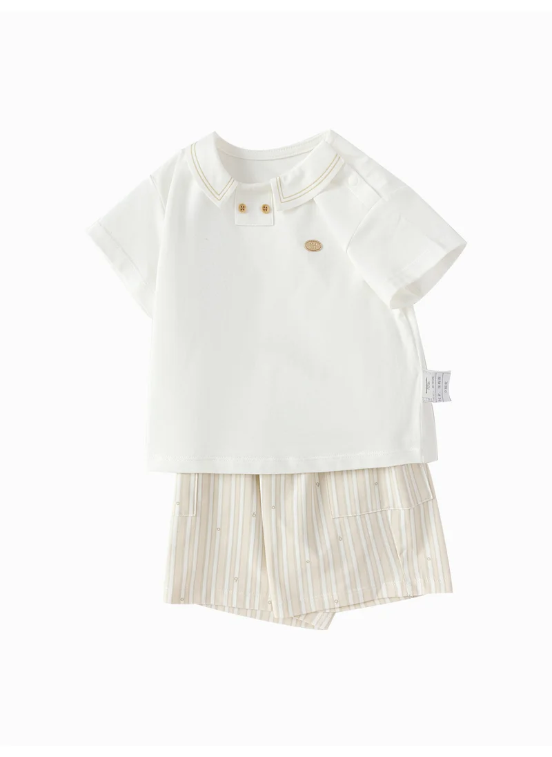 Balabala Baby boy Knit short sleeve suit