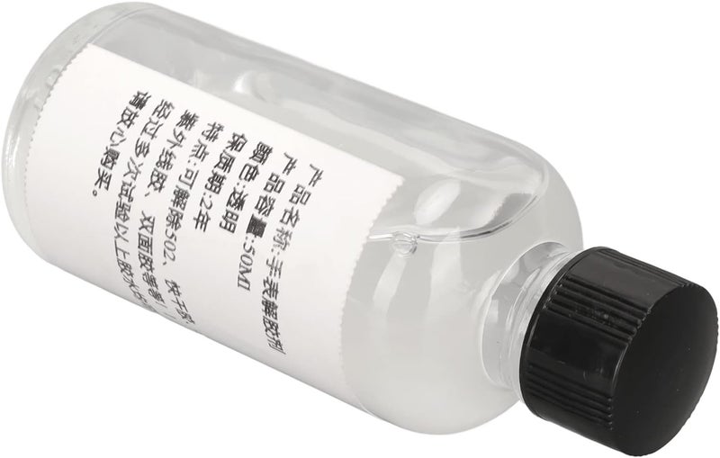 Super Glue Remover 50ml, Efficient Adhesive Remover for Watches and Nails, Fast Acting Glue Dissolver with No Irritating Odor, Portable Liquid Solution for 502, 401, 101 Qu - Image 2