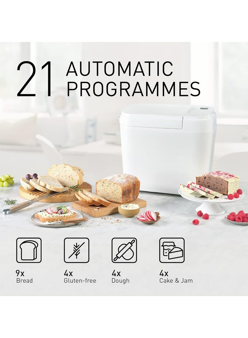 Panasonic Automatic Bread Maker, 21 Programs 550 W B2510WTZ White - Image 3