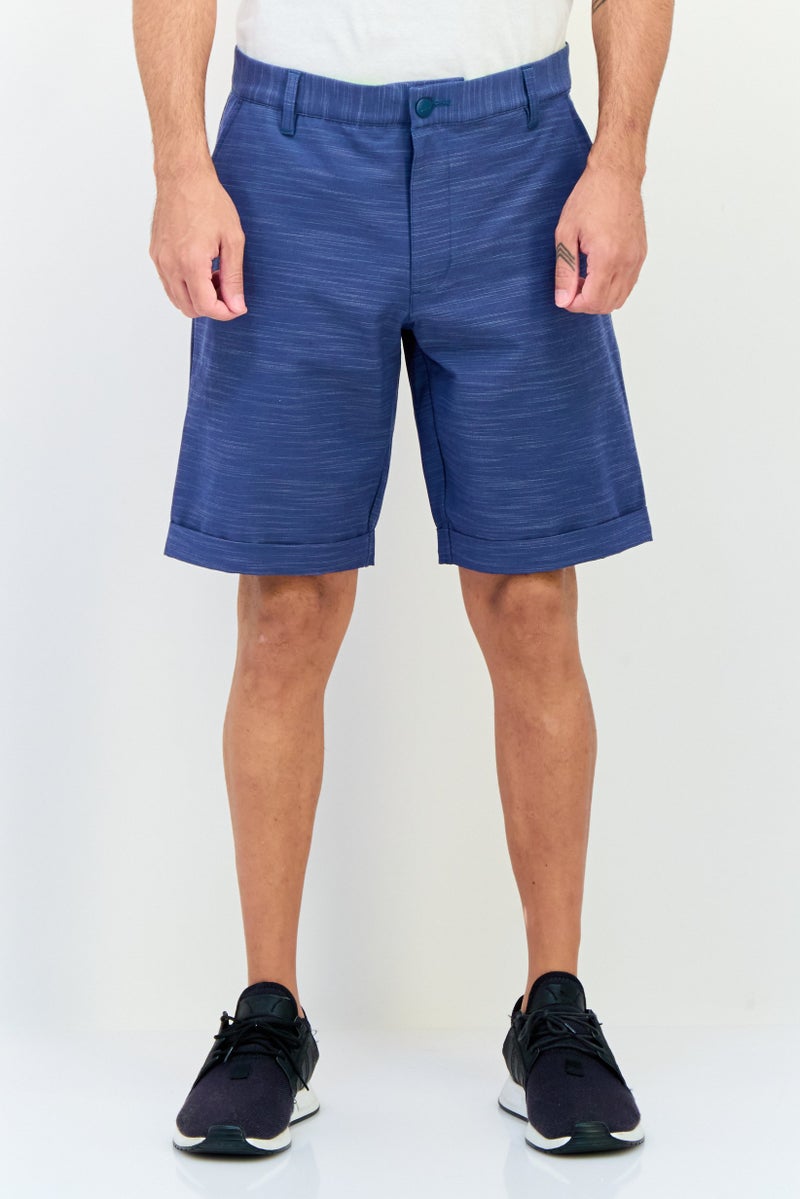 Adidas Men Sportswear Fit Outdoor Shorts, Teal Green - Image 1
