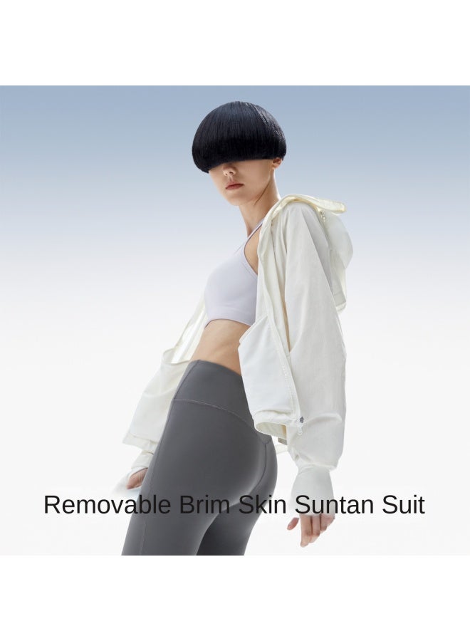 Bananain Lightweight & Breathable】loose Short Sleeve Sun Protection Top For Women - Summer Uv Defense Cooling Silk Sunshirt - Image 2