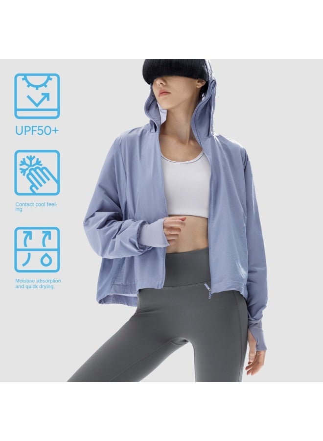 Bananain Lightweight & Breathable】loose Short Sleeve Sun Protection Top For Women - Summer Uv Defense Cooling Silk Sunshirt - Image 3