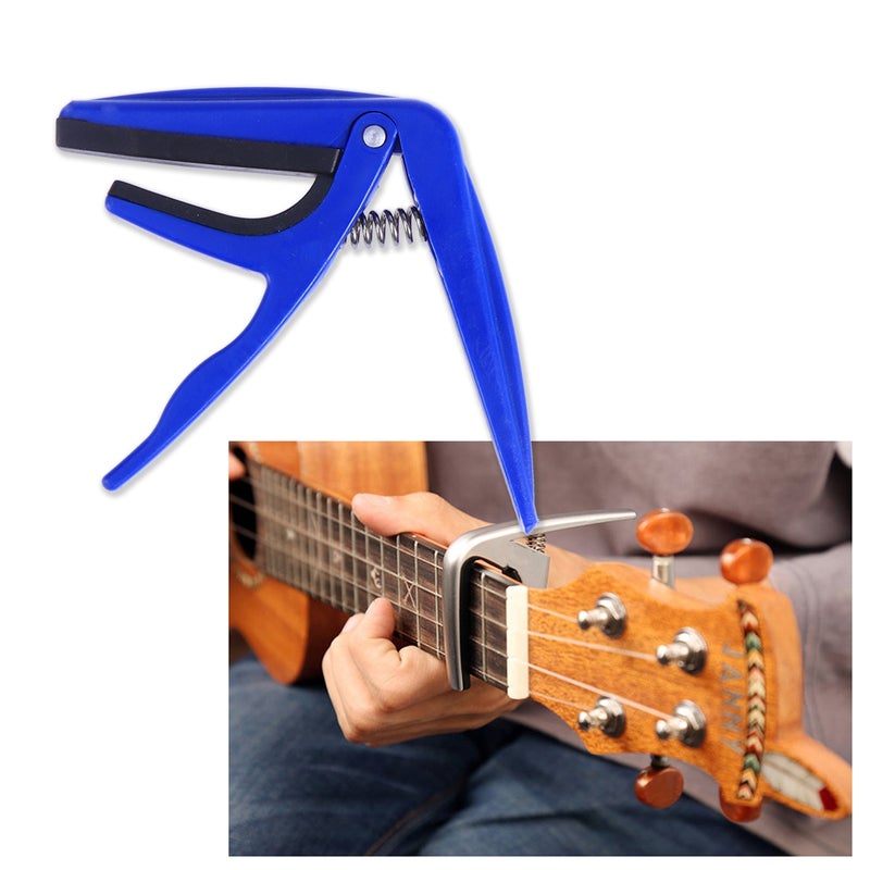 Professional Ukulele Capo Single-handed Ukelele Capo Zinc Alloy Guitar Parts Accessories ( ) - Image 2