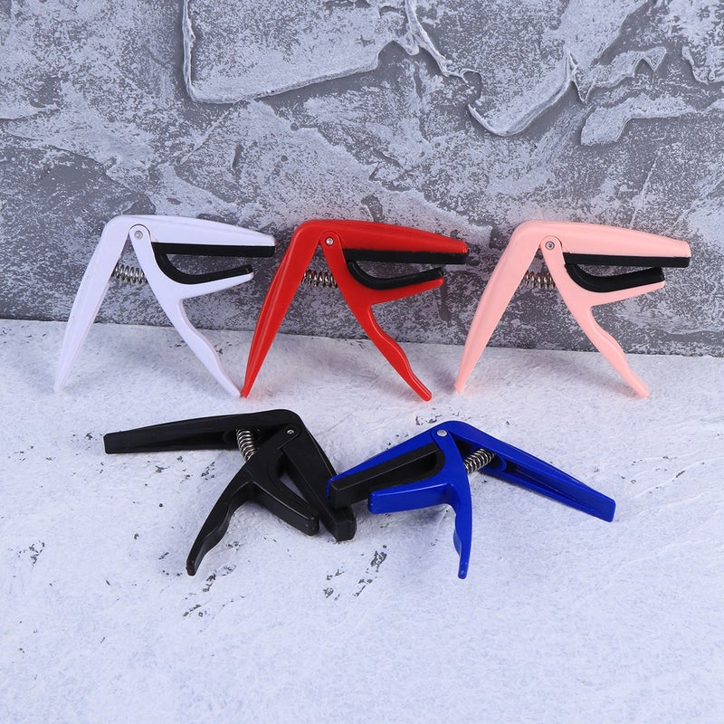 Professional Ukulele Capo Single-handed Ukelele Capo Zinc Alloy Guitar Parts Accessories ( ) - Image 4