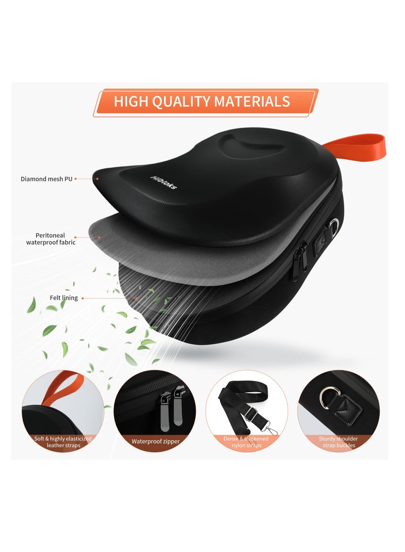 KASTWAVE HiBloks Carrying Case with Magnetic Charging Port for Meta Quest 3 Accessories, Hard Travel Case for Oculus Quest 3 All-in-One VR Headset and Controllers, Quest 3 Backpack Portable Storage Bag - Image 5