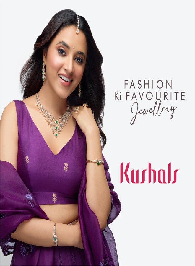 Kushal's Fashion Jewellery Ruby Gold Plated Zircon Kamarbandh Waist Belt with Adjustable Chain for Women - Bridesmaid & Special Occasion Jewellery - 457126 - Image 5