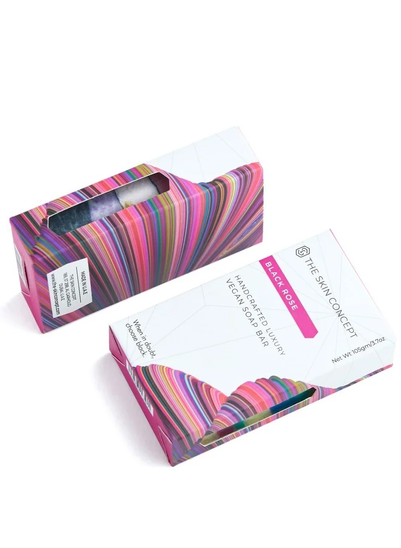 THE SKIN CONCEPT The Skin Concept Premium Charcoal Soap Bar-Black Rose-Handmade, Vegan