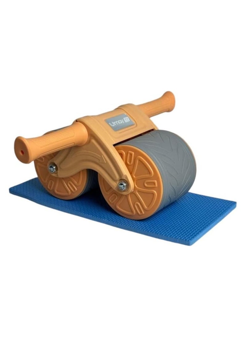 SportQ Smart SportQ® Abdominal Wheel with Kneeling Mat, Abdominal Exercise Equipment for Core Workout, Abdominal Exercise Machine for Abdominal Exercises for Men and Women  - Image 1