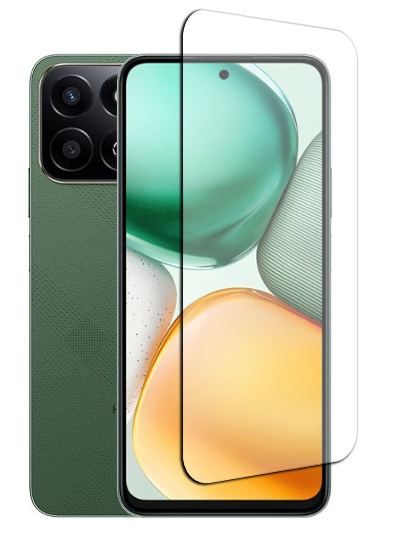 For Honor X7c - Tempered Glass Screen Protector - Delicate Touch , Higher Transparency , Easy to Install ,Anti-scratch and Bubble-free Screen Protector - Clear - Image 1