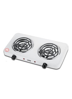 lynx LYNX Countertop Portable Buffet Burner - Electric Hot Plate with Dual Cooking Plates, 5-Stage Control, Overheat Protection, Easy to Clean, 2000W, Compact Design for Versatile Use - LY-HP-6016  - Image 1