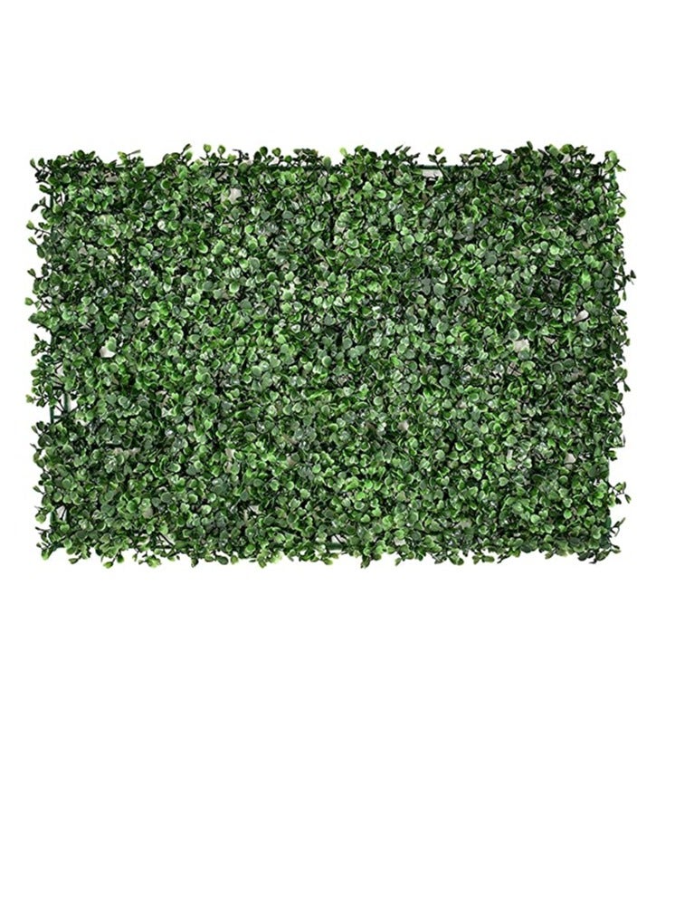 𝐅𝐅𝐃 Artificial Eucalyptus Leaves Wall Panels – Faux Privacy Hedge Mat with UV Protection, Realistic Greenery for Indoor & Outdoor Decor, Garden Tile Wall Grass Screen, Easy-to-Install & Durable - Image 1