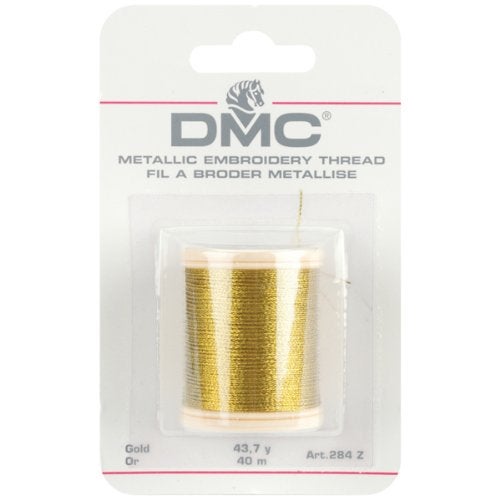 DMC Metallic Embroidery Thread 43.7yd - Gold - Image 2