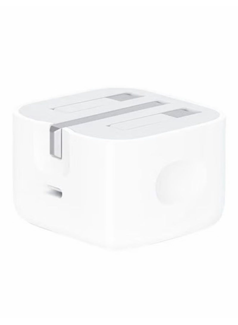 شاحن iPhone نوع C PD 20 وات شاحن USB C سريع iPhone 17 شاحن سريع رئيس نوع C قابس طاقة محول سفر عالمي USB-C قابس لهاتف iPhone 17/17 Pro Max/16 Pro/16 Plus/15، إلخ - Image 3