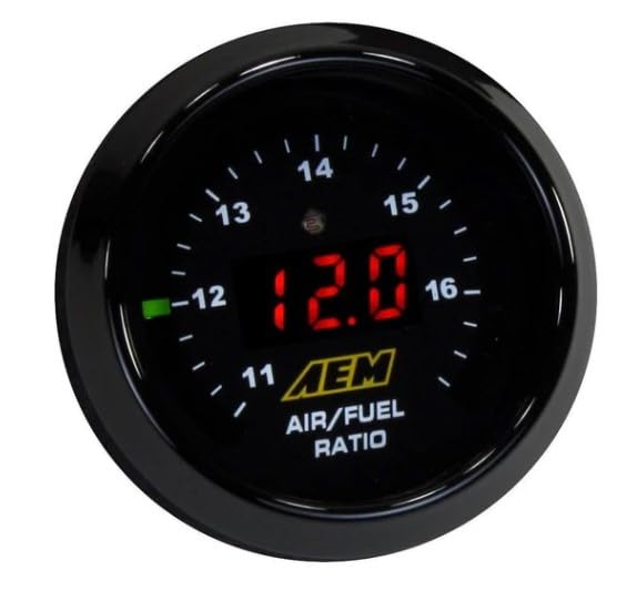 AEM 30-4110NS Digital Wideband UEGO Gauge without Sensor , Black , 6.025 inches - Image 5
