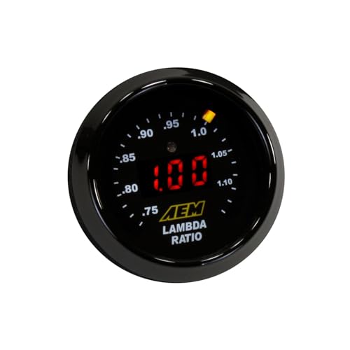 AEM 30-4110NS Digital Wideband UEGO Gauge without Sensor , Black , 6.025 inches - Image 2