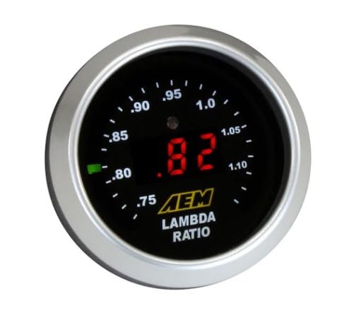 AEM 30-4110NS Digital Wideband UEGO Gauge without Sensor , Black , 6.025 inches - Image 4