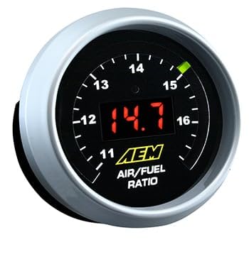 AEM 30-4110NS Digital Wideband UEGO Gauge without Sensor , Black , 6.025 inches - Image 3
