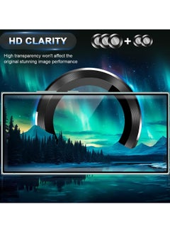 Camera Lens Protector for Samsung Galaxy S24 Ultra Tempered Glass Aluminum Alloy Ring Lens Cover(Black) - pzsku/Z4FFFBC14A89456595E63Z/45/_/1708297996/b745a259-1c0e-413a-bcb6-a2ec1a2f0b7f