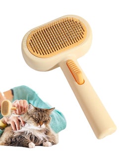 Knox Powering Generations Pet Self-Cleaning Brush, Cat & Dog Brush for Grooming, Shedding & De-Matting | Removes Loose Fur, Tangles & Undercoat, Skin-Friendly Pet Hair Brush for Short & Long Haired Dogs & Cats  - Image 1