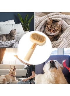 Knox Powering Generations Pet Self-Cleaning Brush, Cat & Dog Brush for Grooming, Shedding & De-Matting | Removes Loose Fur, Tangles & Undercoat, Skin-Friendly Pet Hair Brush for Short & Long Haired Dogs & Cats  - Image 4