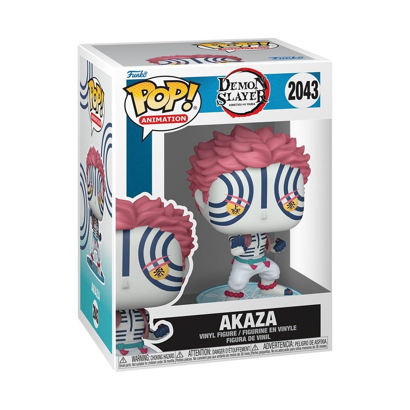 Funko Pop! Animation: Demon Slayer - Akaza - Collectable Vinyl Figure - Gift Idea - Official Merchandise - Toys for Kids & Adults - Anime Fans - Model Figure for Collectors and Display - Image 1