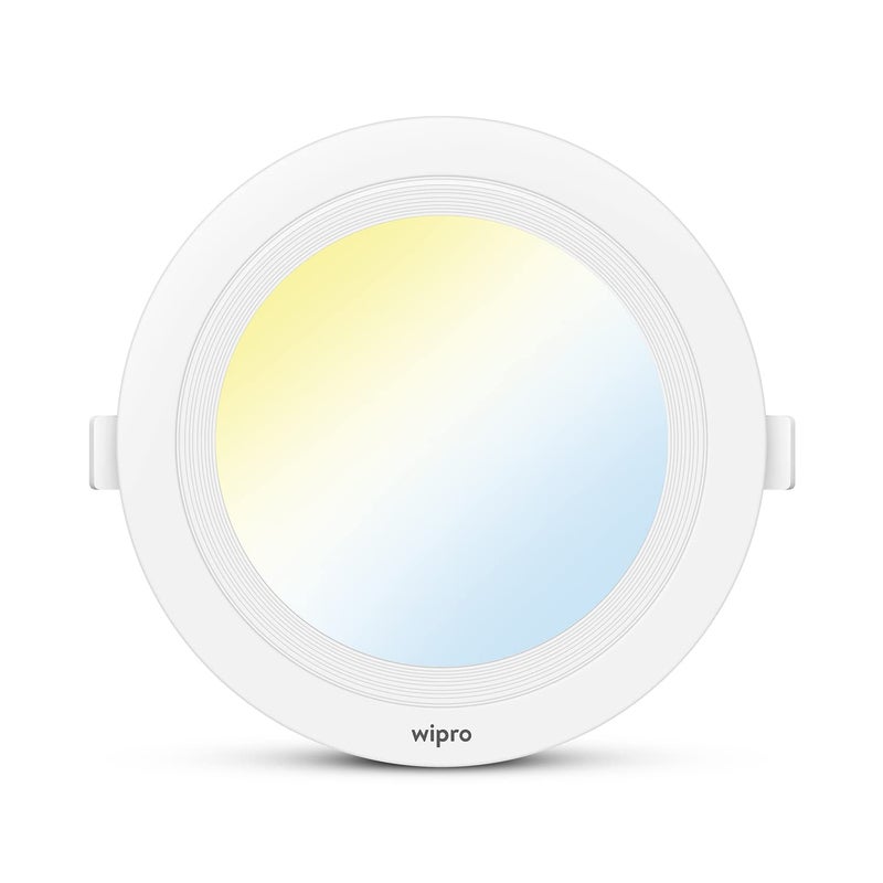 WIPRO Wipro Garnet 6W Smart Panel Ceiling Light CCT White Tuneable Dimmable Control with Mobile App via Bluetooth Gateway Required for Controlling Through Internet AlexaGoogle Asst Pack of 1  - Image 2
