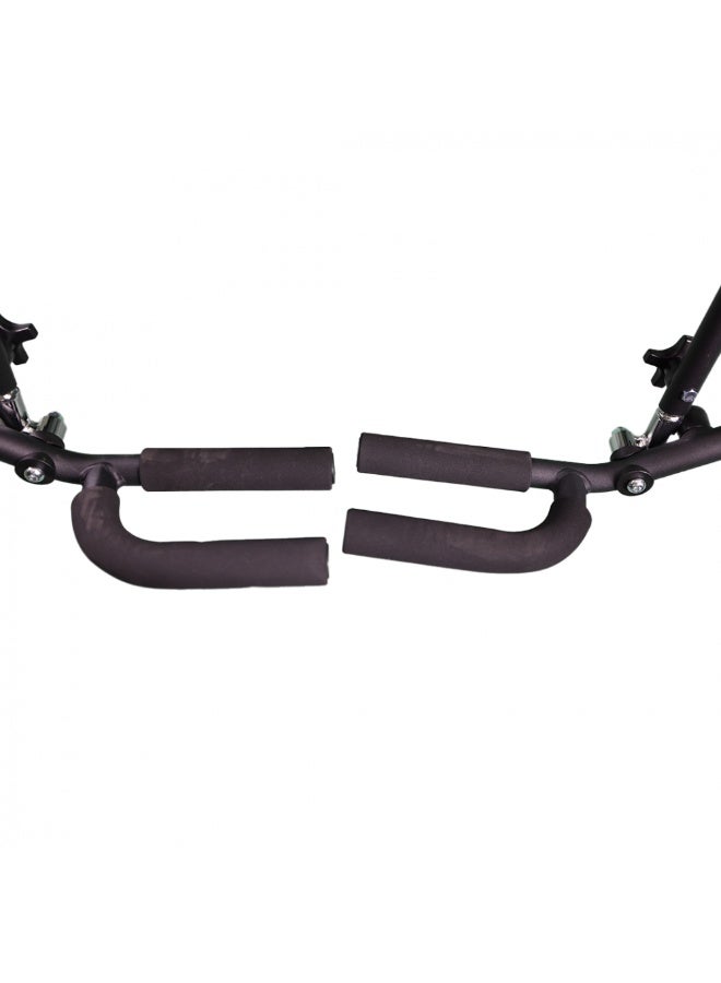 كرسي متحرك لكبار السن خفيف الوزن قابل للطي - ١٨ انش، قابل للتعديل والطي، مناسب لكبار السن والمعاقين والبالغين والمرضى وذوي الإحتياجات الخاصة - Image 4