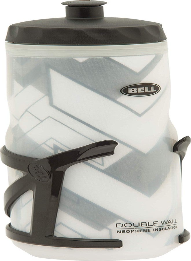 BELL Quencher 550 20 oz Insulated Bottle + Polycarbonate Cage - Black