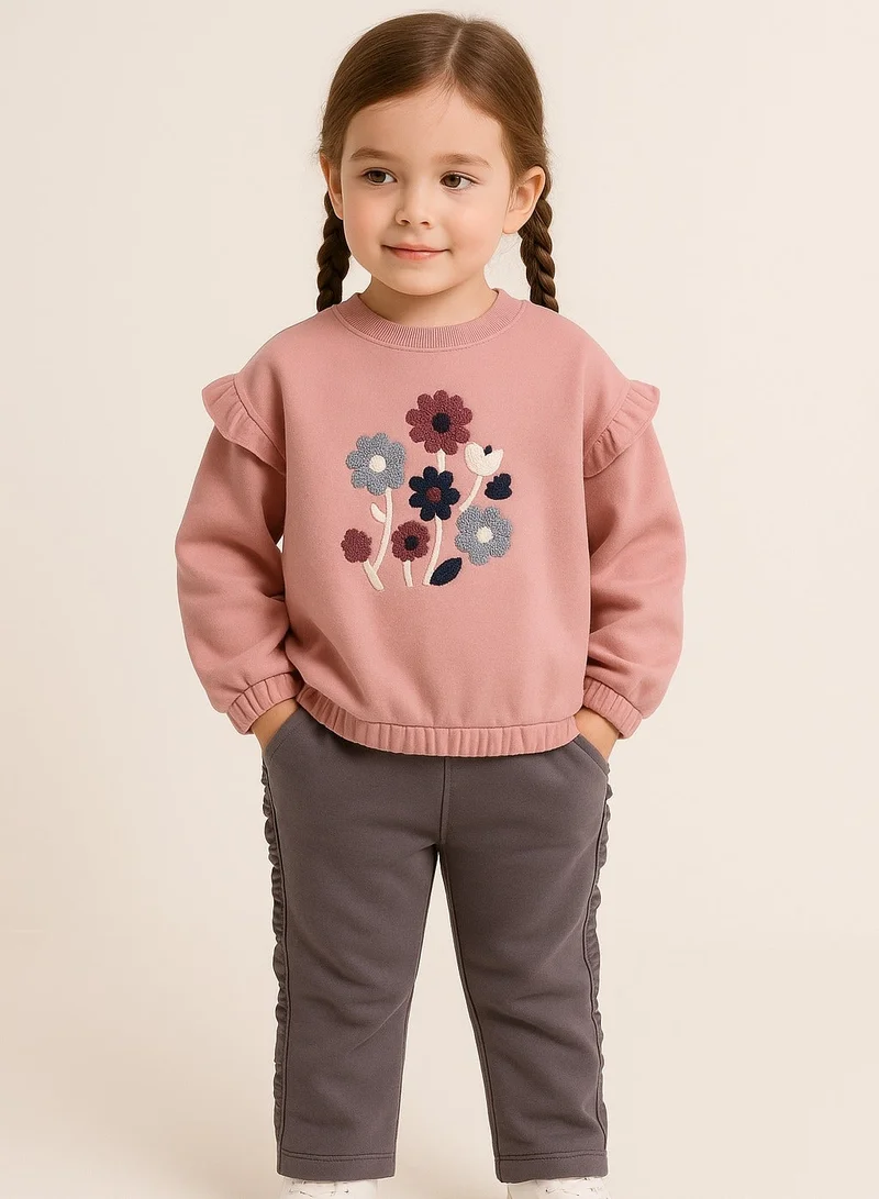 Dirkje Dirkje Junior Girls 2-Piece Sweatshirt and Leggings Set