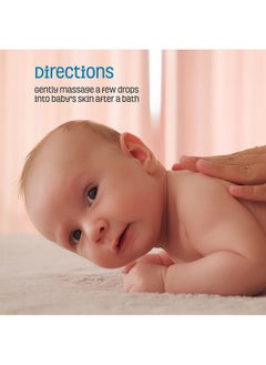 Nature's Baby Organics Baby Oil - Soothing & Hydrating Baby Oil - No Mineral Oil & Non-Greasy - Soft & Healthy Skin - Massage Oil For Newborn & Kids - Sunflower & Olive Oil - Mandarin Coconut - 4 Oz  - Image 5