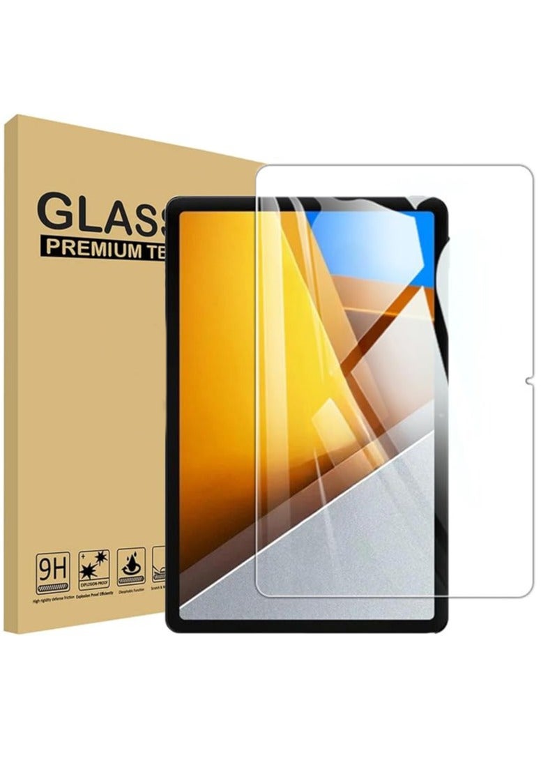 [1-Pack] Tempered Glass Screen Protector for Xiaomi Redmi Pad SE 2023 11 Inch, Anti-Scratch 9H Crystal clear screen films for Redmi Pad SE 11 - Image 1