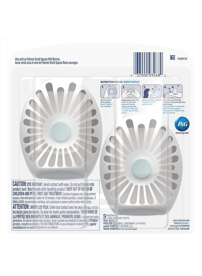 febreze - Small Spaces, Fresh - Twist Cranberry, 2 count - Image 1